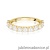 Pierścionek W0720 Diament laboratoryjny żółte złoto