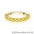 Pierścionek W0720 Diament Laboratoryjny Żółty żółte złoto