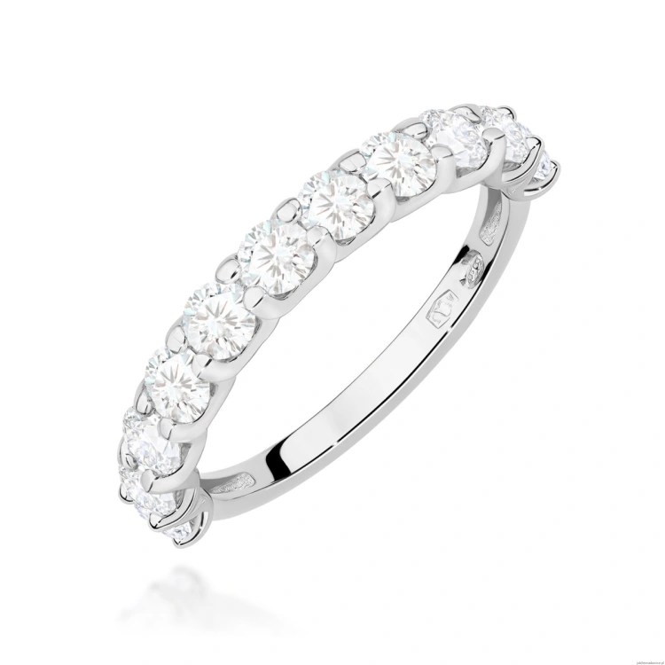 Pierścionek W0720 Diament białe złoto