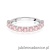 Pierścionek W0720 Diament Laboratoryjny Różowy białe złoto