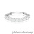 Pierścionek W0720 Diament laboratoryjny białe złoto