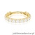 Pierścionek W0722 Diament żółte złoto 375