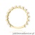 Pierścionek W0722 Diament żółte złoto 375