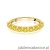 Pierścionek W0719 Diament Laboratoryjny Żółty żółte złoto 375