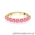 Pierścionek W0719 Różowy Topaz żółte złoto 375