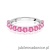 Pierścionek W0720 Różowy Topaz białe złoto 375