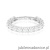 Pierścionek W0722 Diament białe złoto 375