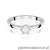 Pierścionek W0715 Diament 0,05ct białe złoto