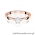 Pierścionek W0715 Diament 0,08ct różowe złoto