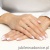 Pierścionek W0726 z diamentami żółte złoto