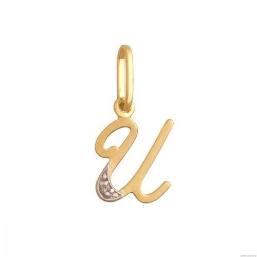 Przywieszki Literki Zirkonia 5900025348505