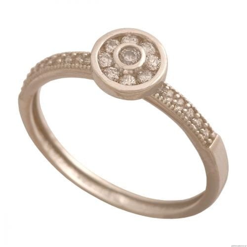 Białe złoto Pierścionki 5900025391358