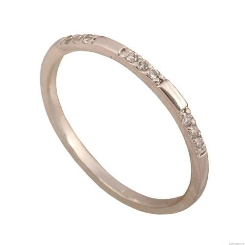 Białe złoto Pierścionki 5900025475508