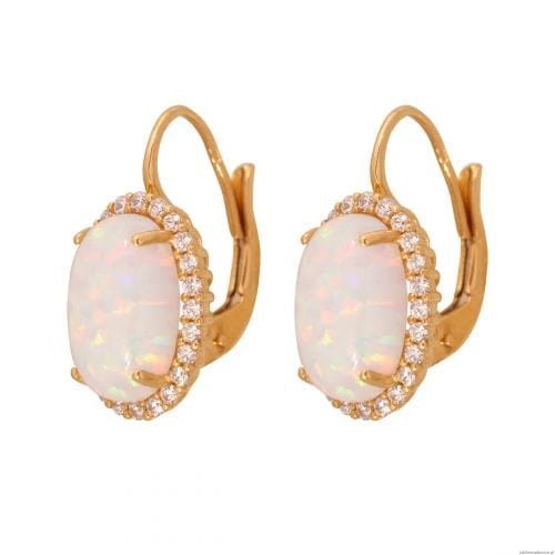 Kamienie imitowane Opale Kolczyki 5900025505496