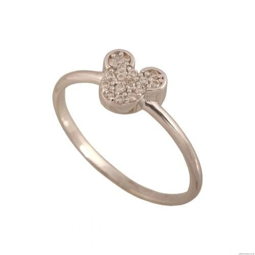 Białe złoto Pierścionki 5900025570173