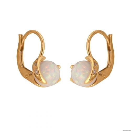 Kamienie imitowane Opale Kolczyki 5900025531341