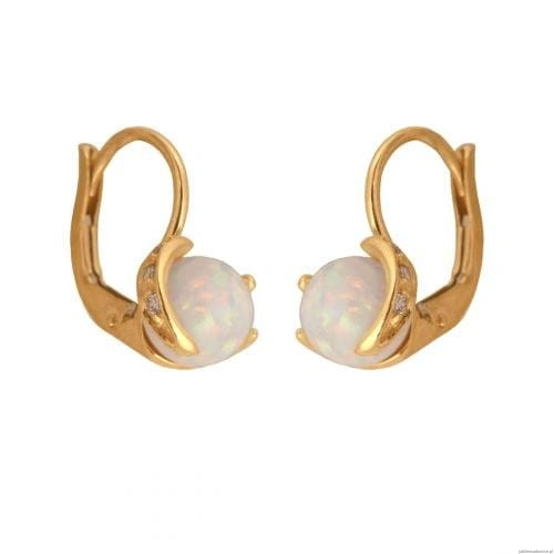Kamienie imitowane Opale Kolczyki 5900025531341