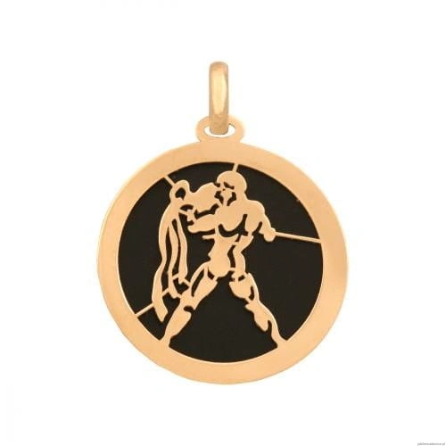 Przywieszki Zodiaki Okrągłe białe i czarne 5900025350065