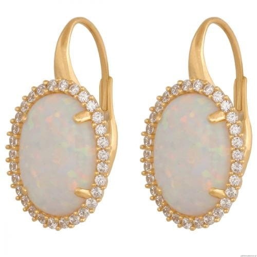 Kamienie imitowane Opale Kolczyki 5900025200469