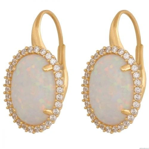 Kamienie imitowane Opale Kolczyki 5900025200469