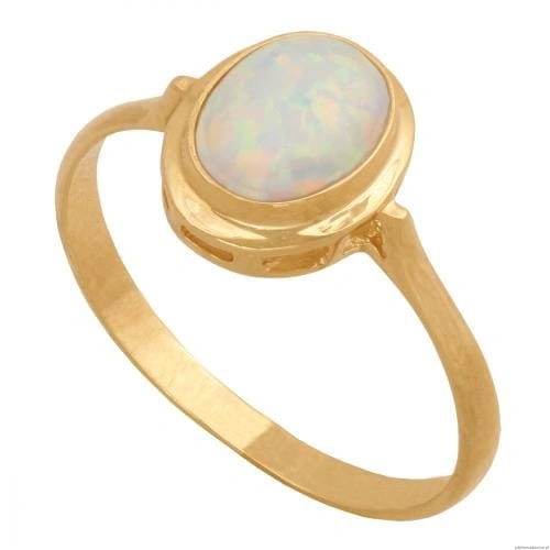 Kamienie imitowane Opale Pierścionki 5900025405703