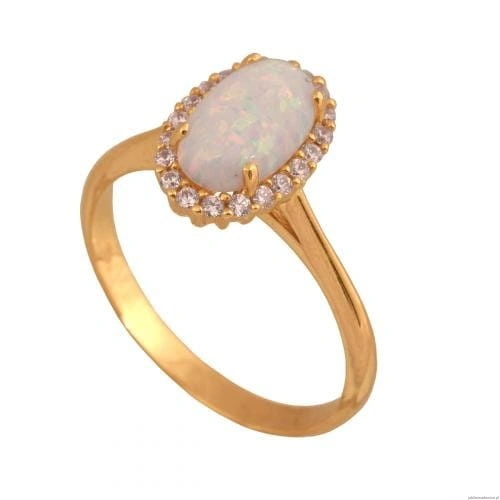 Kamienie imitowane Opale Pierścionki 5900025530191