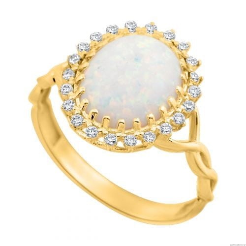 Kamienie imitowane Opale Pierścionki 5900025604922