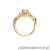 Pierścionek W023 Diament 0,70ct żółte złoto
