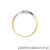 Pierścionek W051 Diament 0,04ct żółte złoto