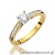 Pierścionek W052 Diament 0,50ct żółte złoto
