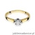 Pierścionek W062 Diament 0,15ct żółte złoto