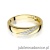 Pierścionek W0118 z diamentami żółte złoto