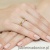 Pierścionek W0118 z diamentami żółte złoto