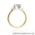 Pierścionek W155 Diament 0,50ct żółte złoto