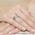 Pierścionek W156 Diament 0,10ct żółte złoto