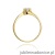 Pierścionek W163 Diament 0,10ct żółte złoto