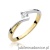 Pierścionek W180 Diament 0,10ct żółte złoto