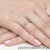 Pierścionek W187 Diament 0,04ct żółte złoto