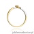 Pierścionek W190 Diament 0,04ct żółte złoto