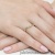 Pierścionek W190 Diament 0,04ct żółte złoto