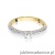 Pierścionek W200 Diament 0,15ct żółte złoto