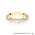Pierścionek W201 Diament 0,13ct żółte złoto