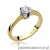 Pierścionek W220B Diament 0,30ct żółte złoto