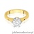 Pierścionek W220B Diament 1,00ct żółte złoto