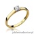 Pierścionek W221 Diament 0,10ct żółte złoto
