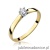 Pierścionek W222 Diament 0,08ct żółte złoto
