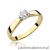 Pierścionek W223B Diament 0,25ct żółte złoto