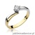Pierścionek W231B Diament 0,30ct żółte złoto
