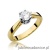 Pierścionek W234 Diament 1,00ct żółte złoto