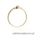 Pierścionek W237 Diament 0,04ct żółte złoto